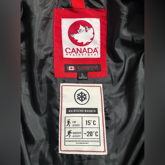 Canada Weather Gear Girl Full Zip Puffer Jacket with removable fur hood - Picture 7 of 13